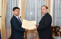 Trao Giấy chấp nhận lãnh sự Vương quốc Campuchia tại TP. Hồ Chí Minh
