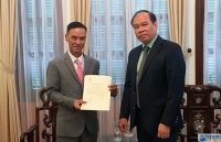Trao Giấy chấp nhận lãnh sự cho Tổng Lãnh sự Vanuatu tại TP Hồ Chí Minh