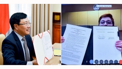 Việt Nam-Australia ký Chương trình hành động triển khai quan hệ Đối tác Chiến lược giai đoạn 2020-2023
