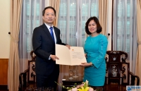 Trao Giấy chấp nhận lãnh sự cho Tổng Lãnh sự Hàn Quốc tại Tp. Đà Nẵng