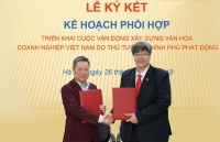 VKBIA ký kết hợp tác triển khai Cuộc vận động xây dựng văn hóa Doanh nghiệp Việt Nam