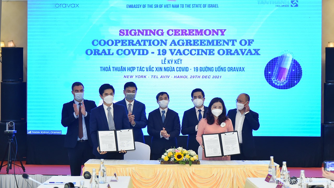 Tân Thành Holdings và 10 Pharma phân phối độc quyền vaccine Covid-19 đường uống Oravax tại Đông Nam Á