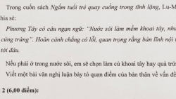 Đề thi Văn 'nếu phải ở trong nước sôi...': Phần lớn học sinh hiểu và làm được bài?