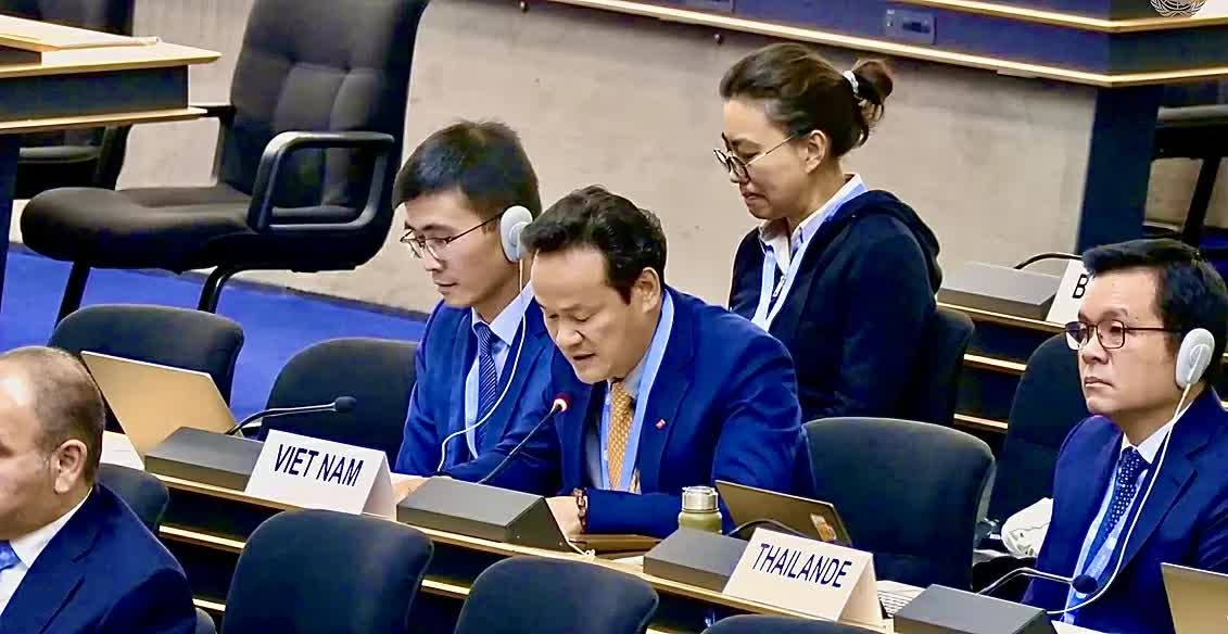 Ambassador highlights Vietnam's 'Red Thread' at the United Nations Human Rights Council for the 2026-2028 term
