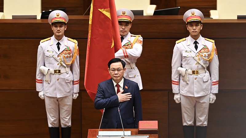 Trực tiếp Chủ tịch Quốc hội Vương Đình Huệ tuyên thệ nhậm chức