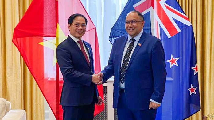 Bộ trưởng Ngoại giao Bùi Thanh Sơn thăm chính thức New Zealand